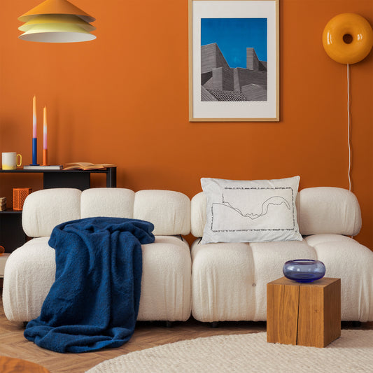 Arquées - Housse de coussin 40x60cm - Coton / Lin