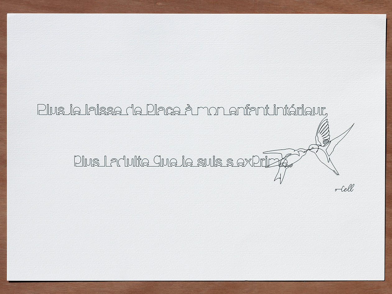 Cure de jouvence - Tirage A3