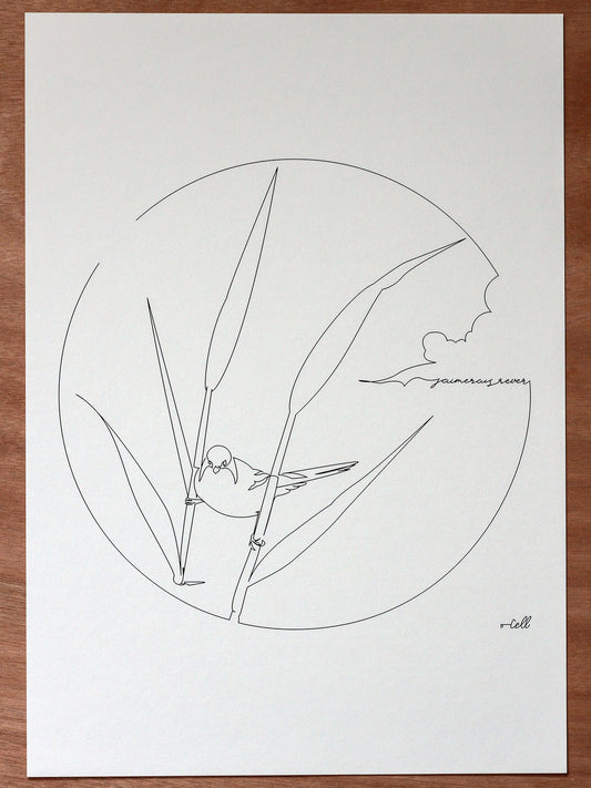 En équilibre - Tirage A3