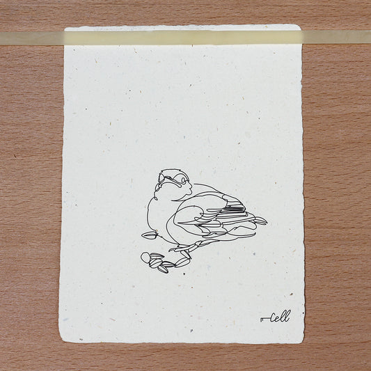 La main tendue I - Carte de correspondance