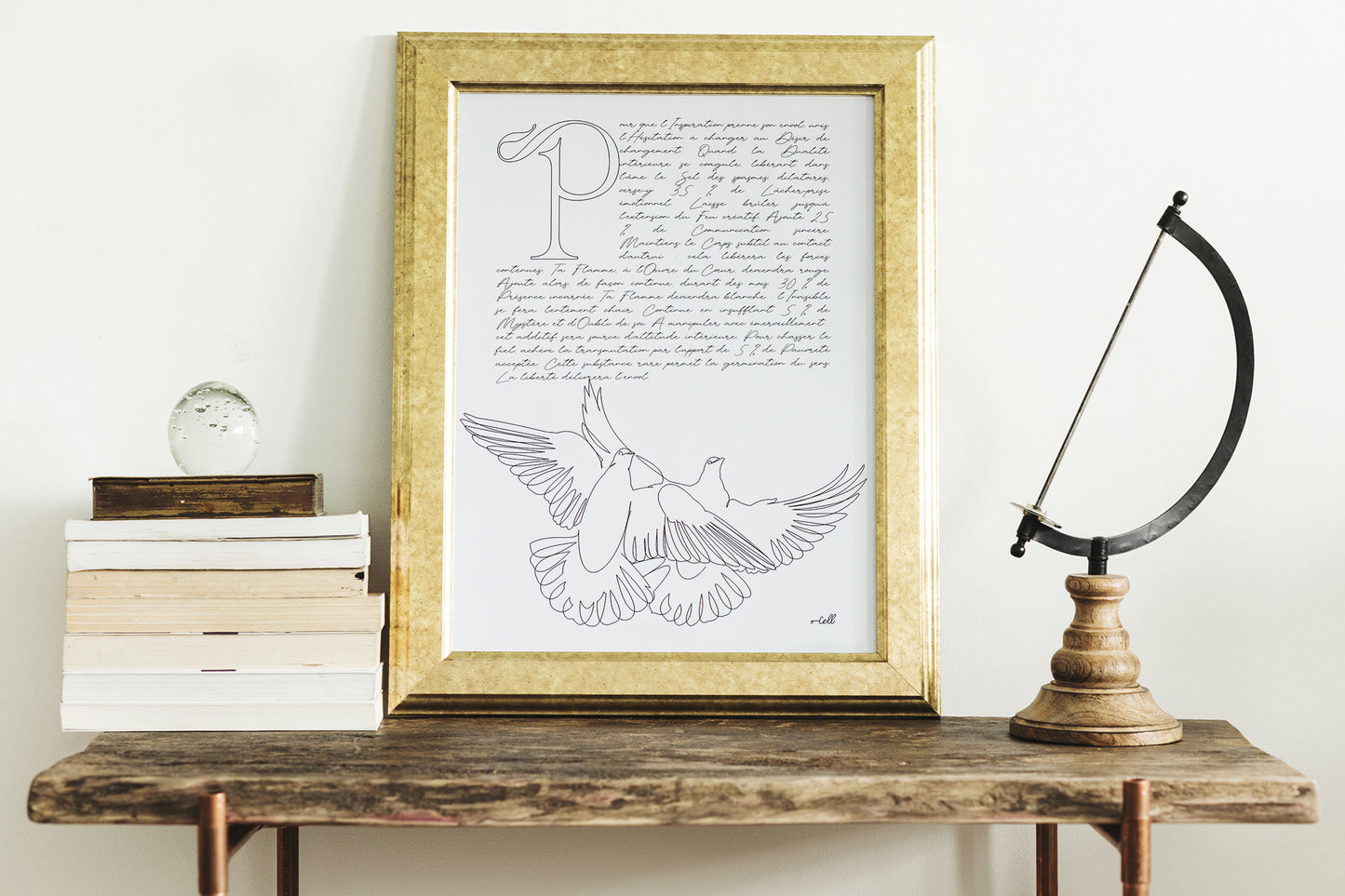 Formule alchimique - Tirage A3