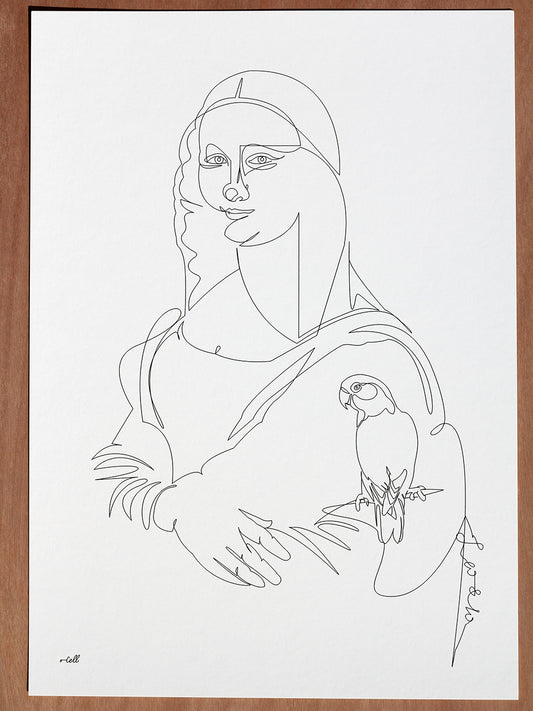 Inséparables - Tirage A3