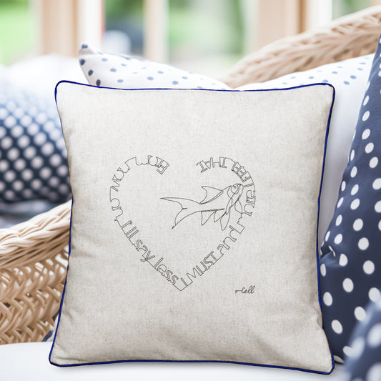 Awakening - Housse de coussin 35x35cm - Coton / Lin