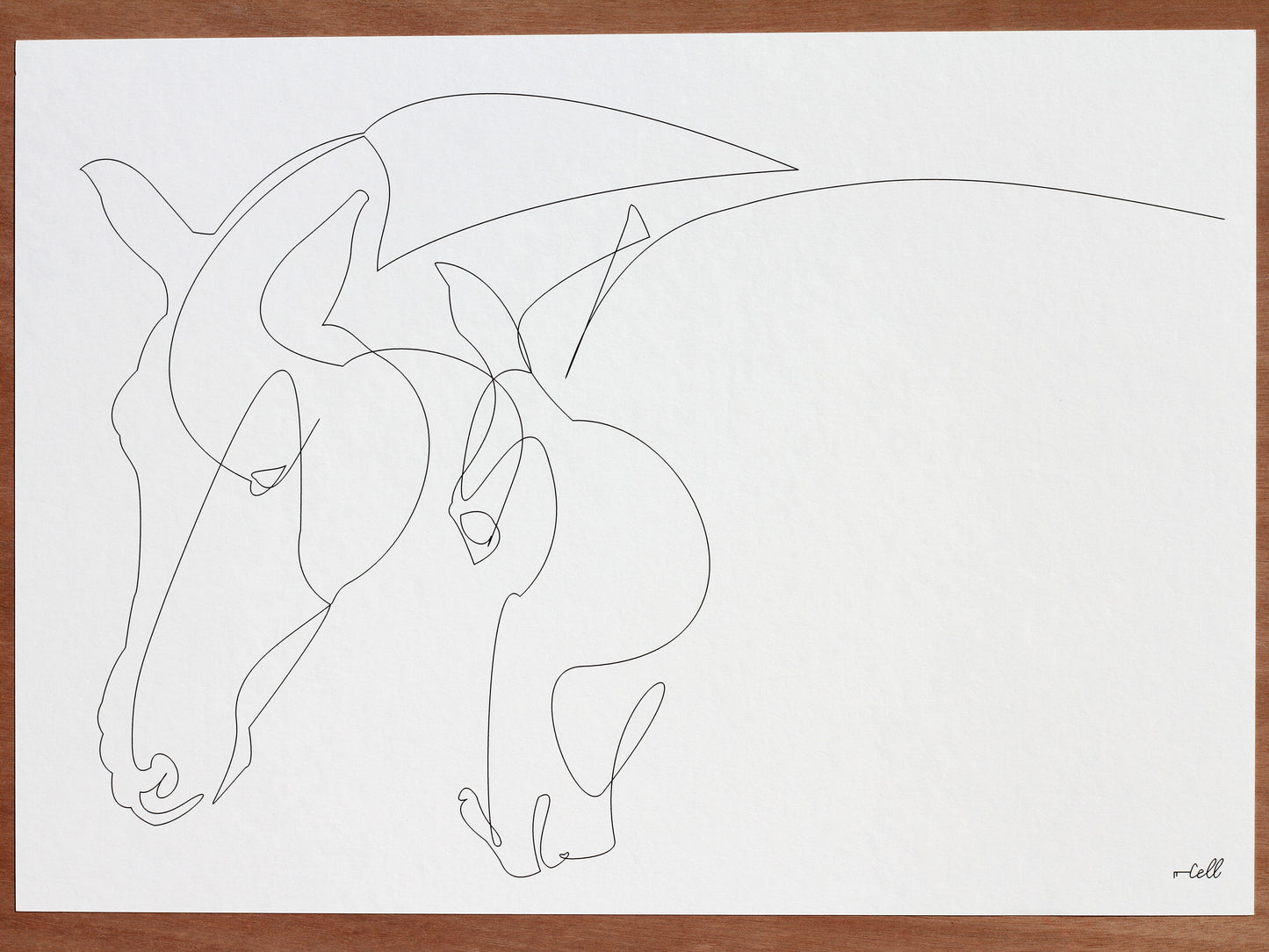 D'un regard, l'Autre II - Tirage A3