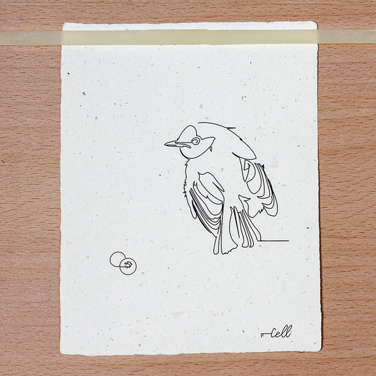 La main tendue II - Carte de correspondance