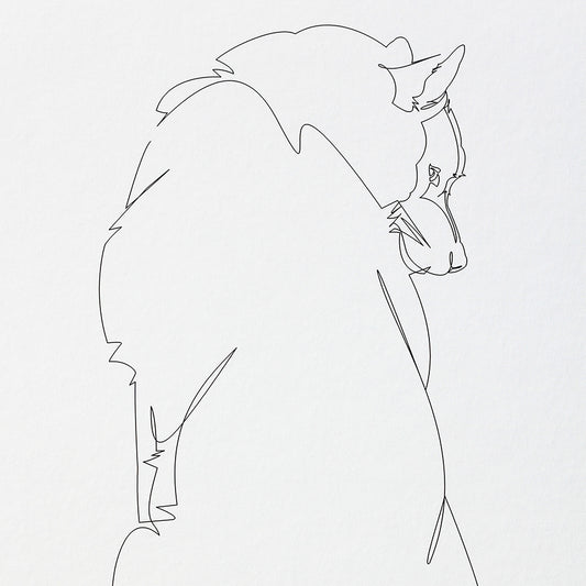 Nuit familière - Tirage A3