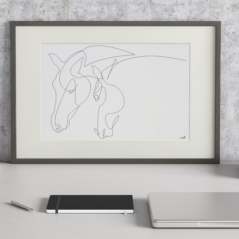 D'un regard, l'Autre II - Tirage A3