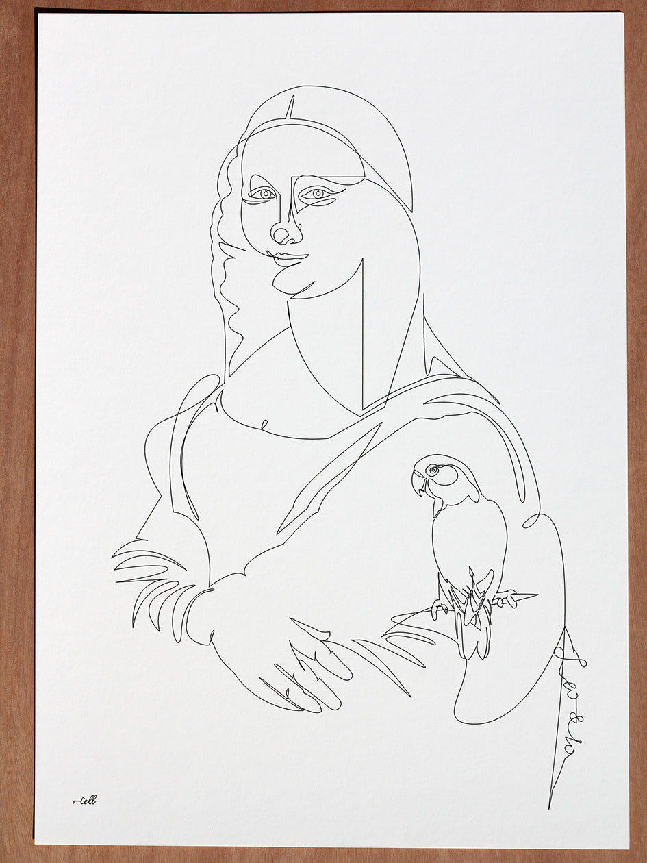 Inséparables - Tirage A3