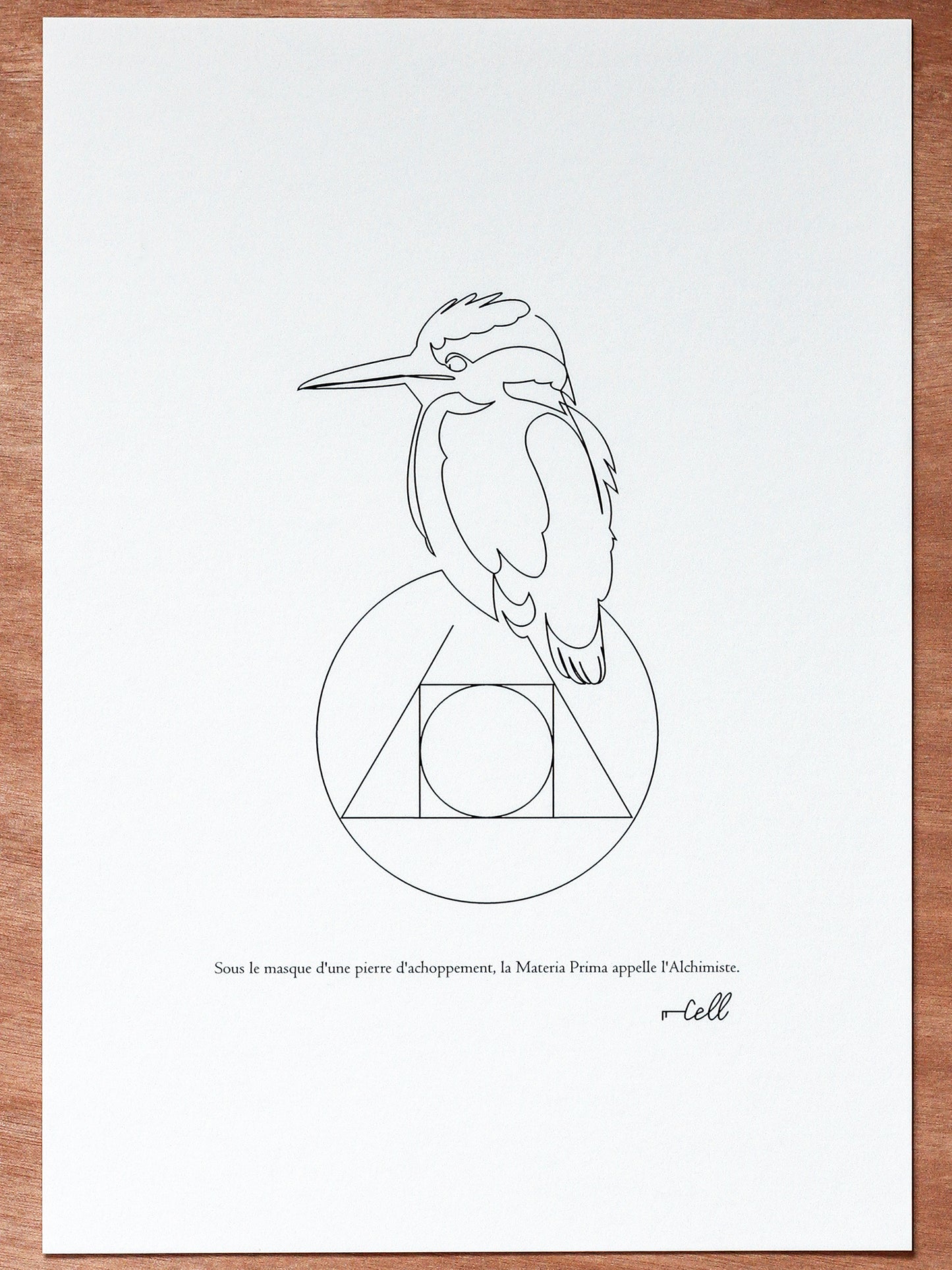 Le Trésor - Tirage A4